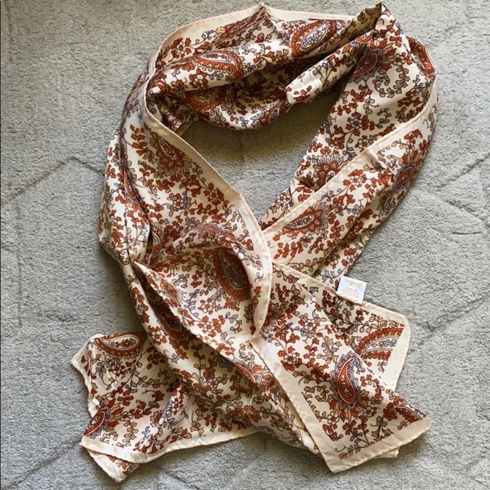 VINTAGE Glentex Paisley Scarf